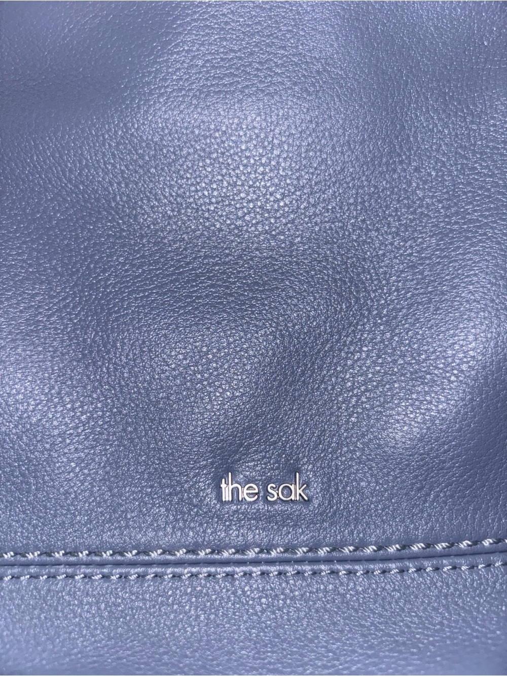 The Sak Leather Shoulder Bag in Lavender Blue